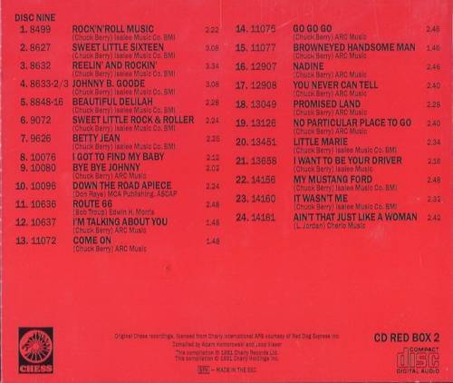 Chuck Berry The Chess Years : Booklet 9